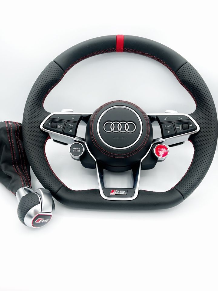 Audi TTRS (8S) / R8 (4S) Alcantara Performance Steering Wheel - Image 4
