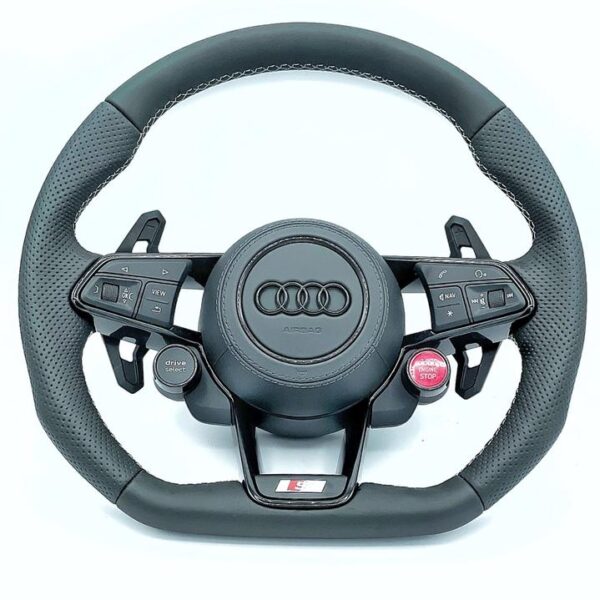 Audi TTRS (8S) / R8 (4S) Performance Steering Wheel – Black Edition – RS / RS6 / RS7
