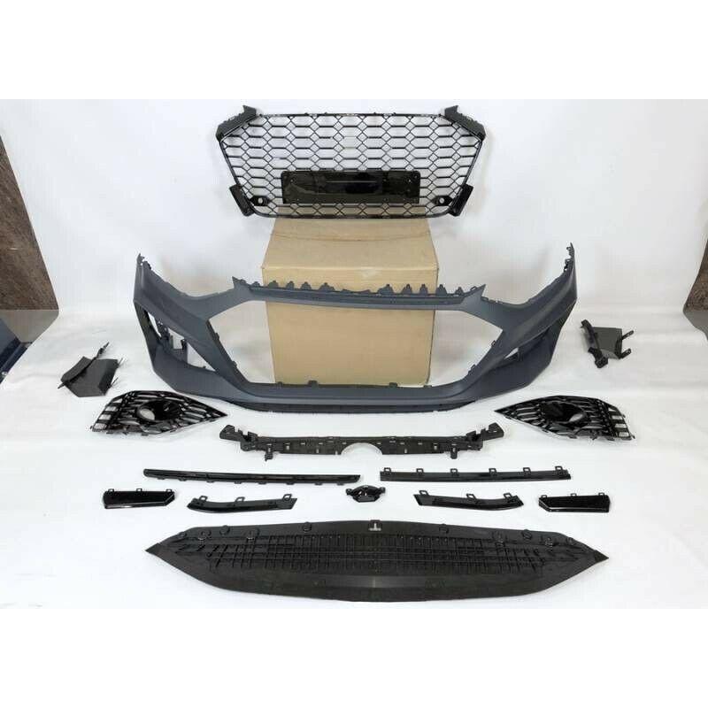 Audi A4 (B9 2020+) Rear Bumper with Diffuser - Image 5