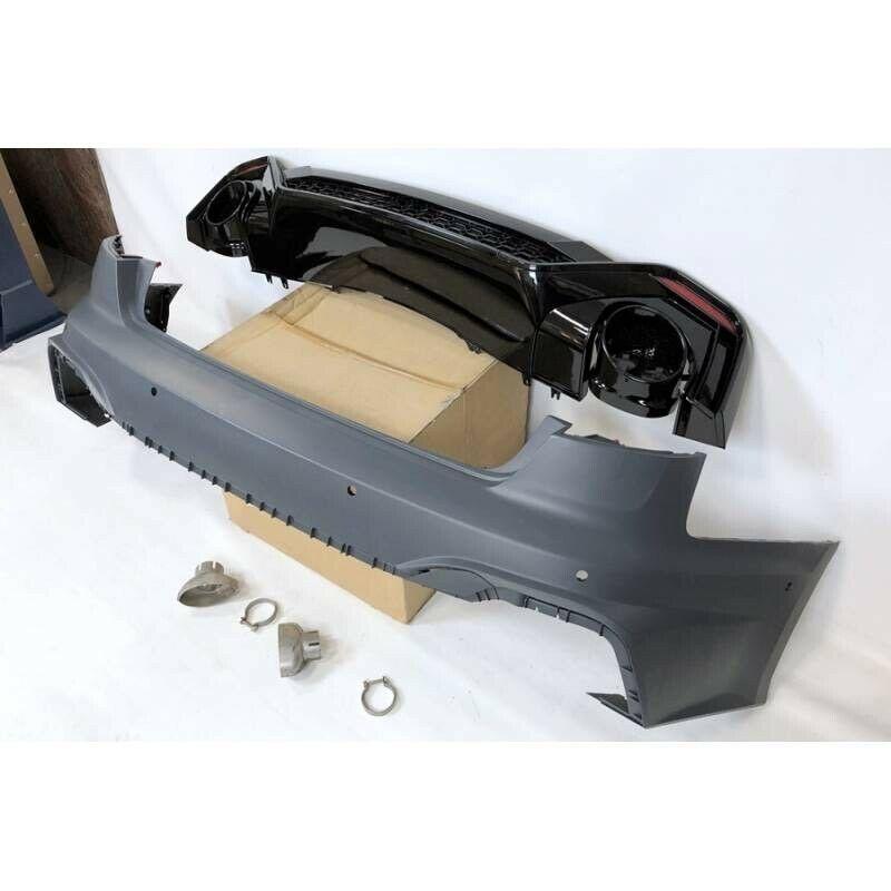 Audi A4 (B9 2020+) Rear Bumper with Diffuser