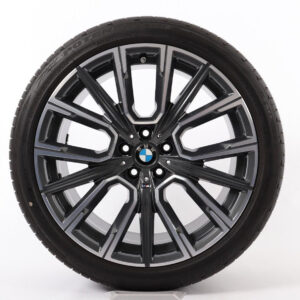 (Demo Car Wheels) 20” BMW 6-Series G32 | 7-Series G11 G12 | 817M OE Complete Wheels Set