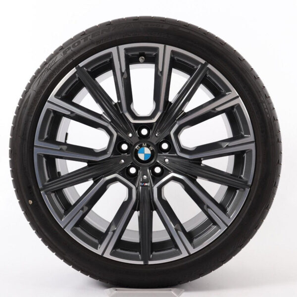 (Demo Car Wheels) 20” BMW 6-Series G32 | 7-Series G11 G12 | 817M OE Complete Wheels Set