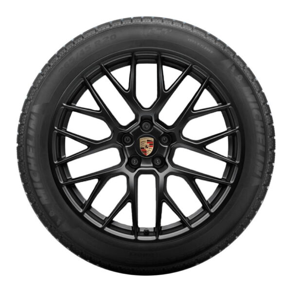 (Demo Car Wheels) 20” Porsche Macan RS Spyder Design OE Complete Wheels Set