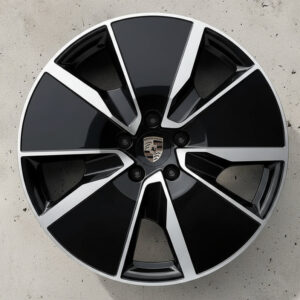 (Demo Car Wheels) 21” Porsche Macan EV Aero Turbo Design OE Wheels