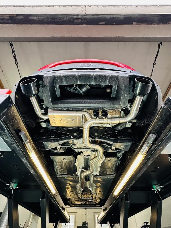 DTH Exhaust REAPER V4 Valved Exhaust System for Audi S3 8V - Image 5