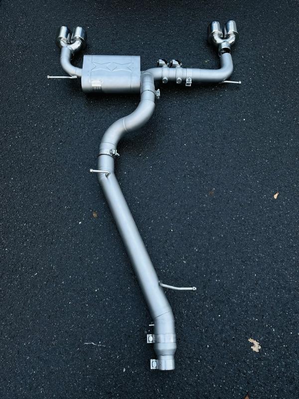 DTH Exhaust REAPER V4 Valved Exhaust System for Audi S3 8V