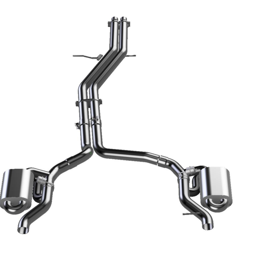 E-Exhaust Silence 3.0 Valved Exhaust System for Audi RS6 4G / C7 - Image 3