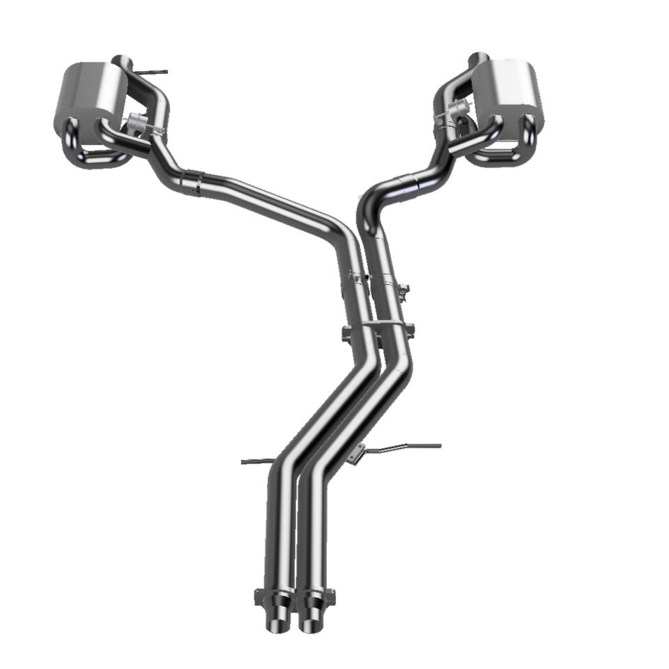 E-Exhaust Silence 3.0 Valved Exhaust System for Audi RS6 4G / C7 - Image 4
