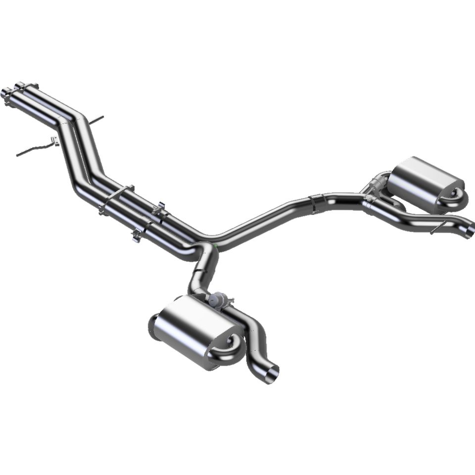 E-Exhaust Silence 3.0 Valved Exhaust System for Audi RS6 4G / C7 - Image 2