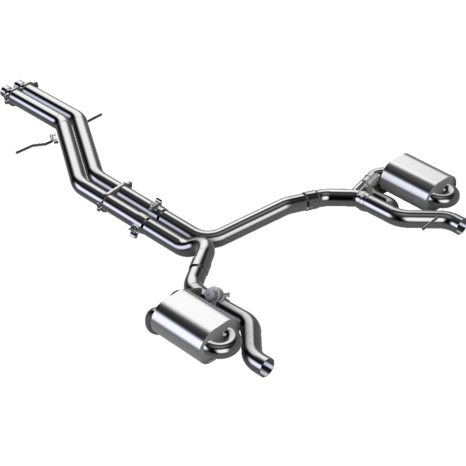 E-Exhaust Silence 3.0 Valved Exhaust System for Audi RS6 4G / C7