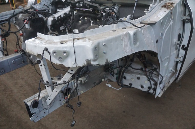 Front Left Fender Rail Frame Horn Structural Metal Body Cut Bmw X7 G07 2019-2025