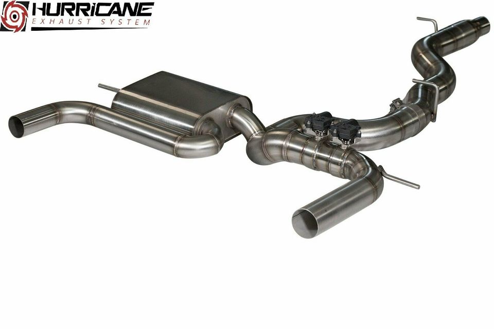 Hurricane EWG Valved Exhaust System for Audi S3 8V Sportback VFL - Image 4