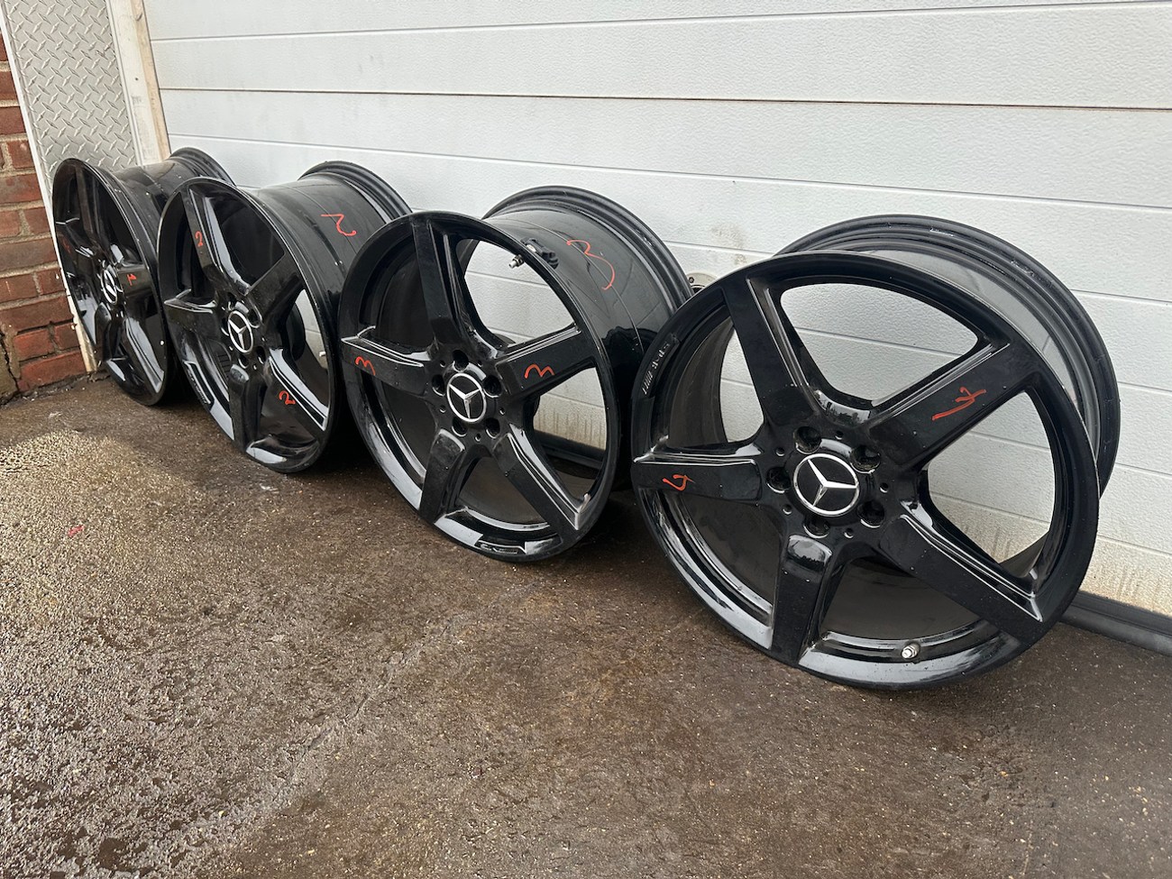 19″ Staggered W218 CLS AMG Wheels - Image 4