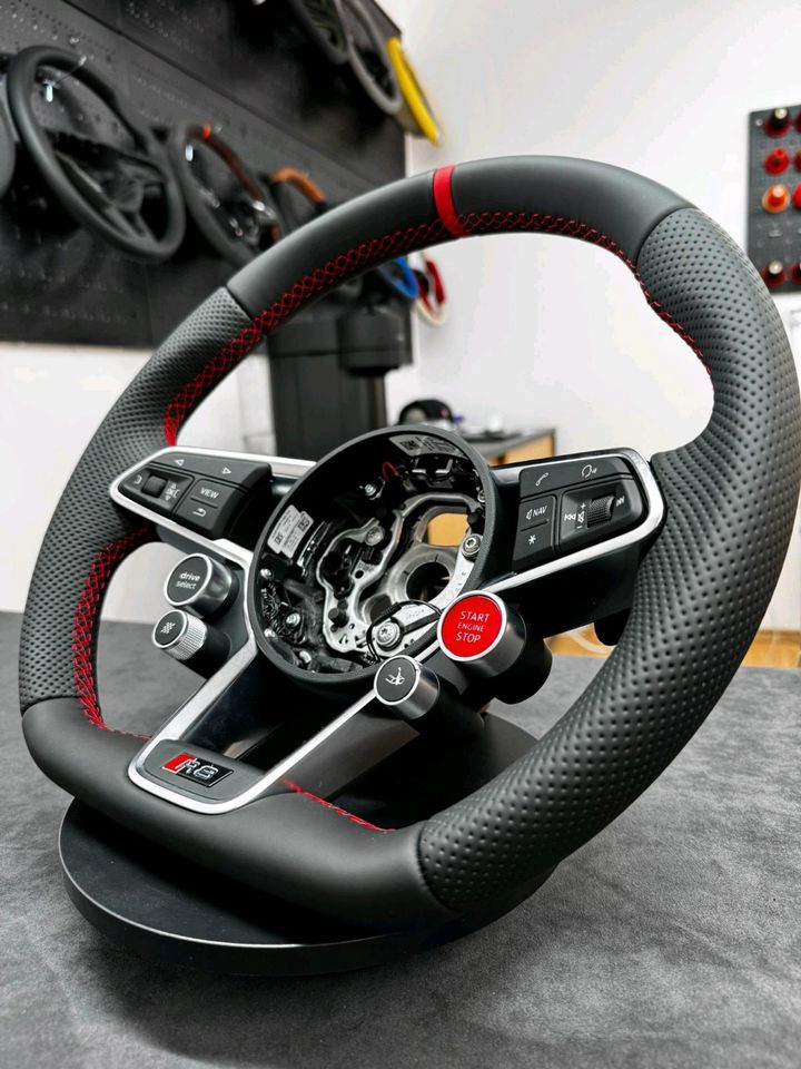 Audi R8 / TT RS / RS4 / RS5 / RS6 Performance Steering Wheel (Part No: 4S0.419.091 B) - Image 2