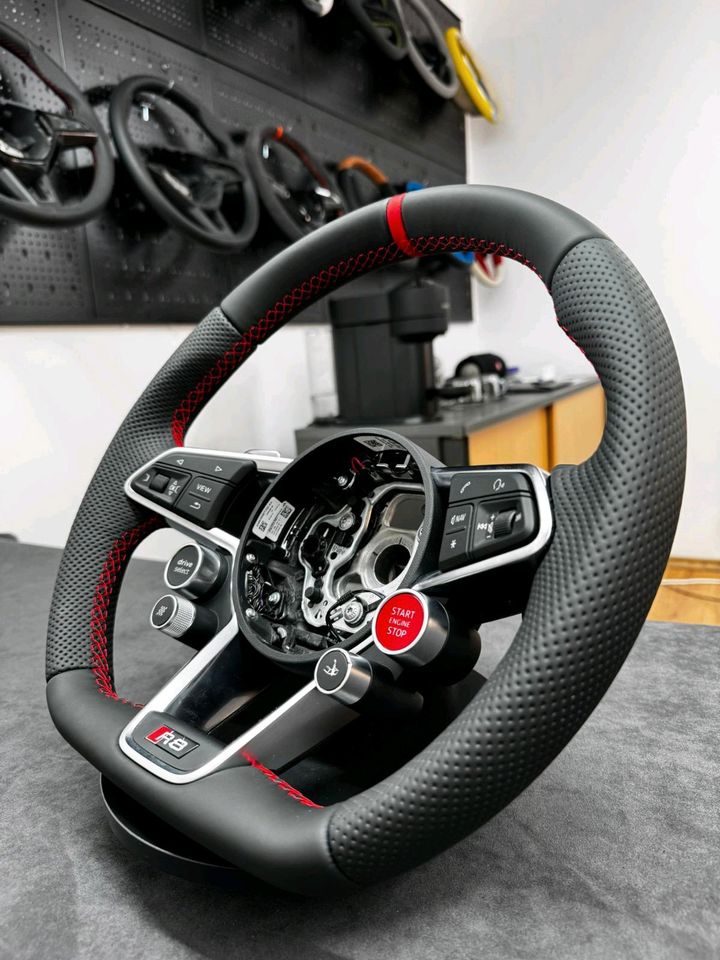 Audi R8 / TT RS / RS4 / RS5 / RS6 Performance Steering Wheel (Part No: 4S0.419.091 B) - Image 5