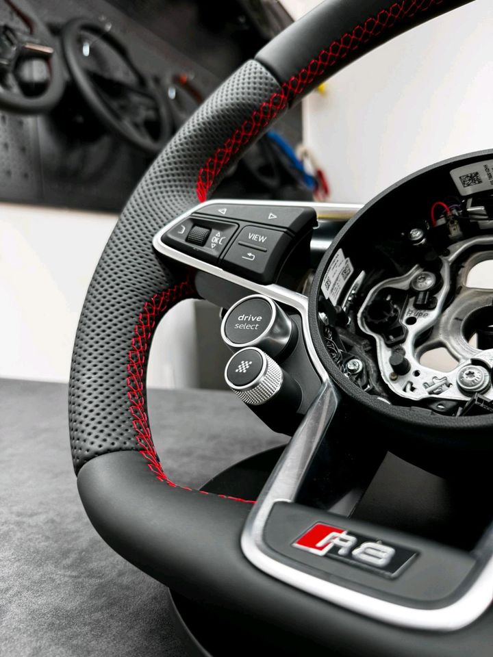 Audi R8 / TT RS / RS4 / RS5 / RS6 Performance Steering Wheel (Part No: 4S0.419.091 B) - Image 6