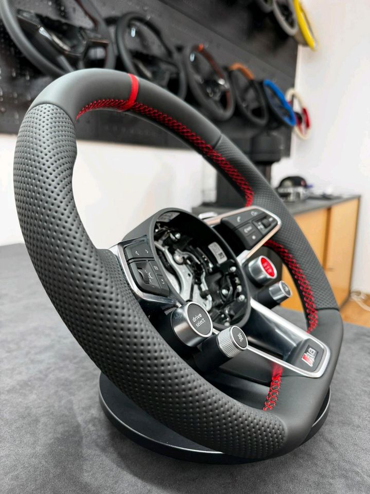 Audi R8 / TT RS / RS4 / RS5 / RS6 Performance Steering Wheel (Part No: 4S0.419.091 B) - Image 8